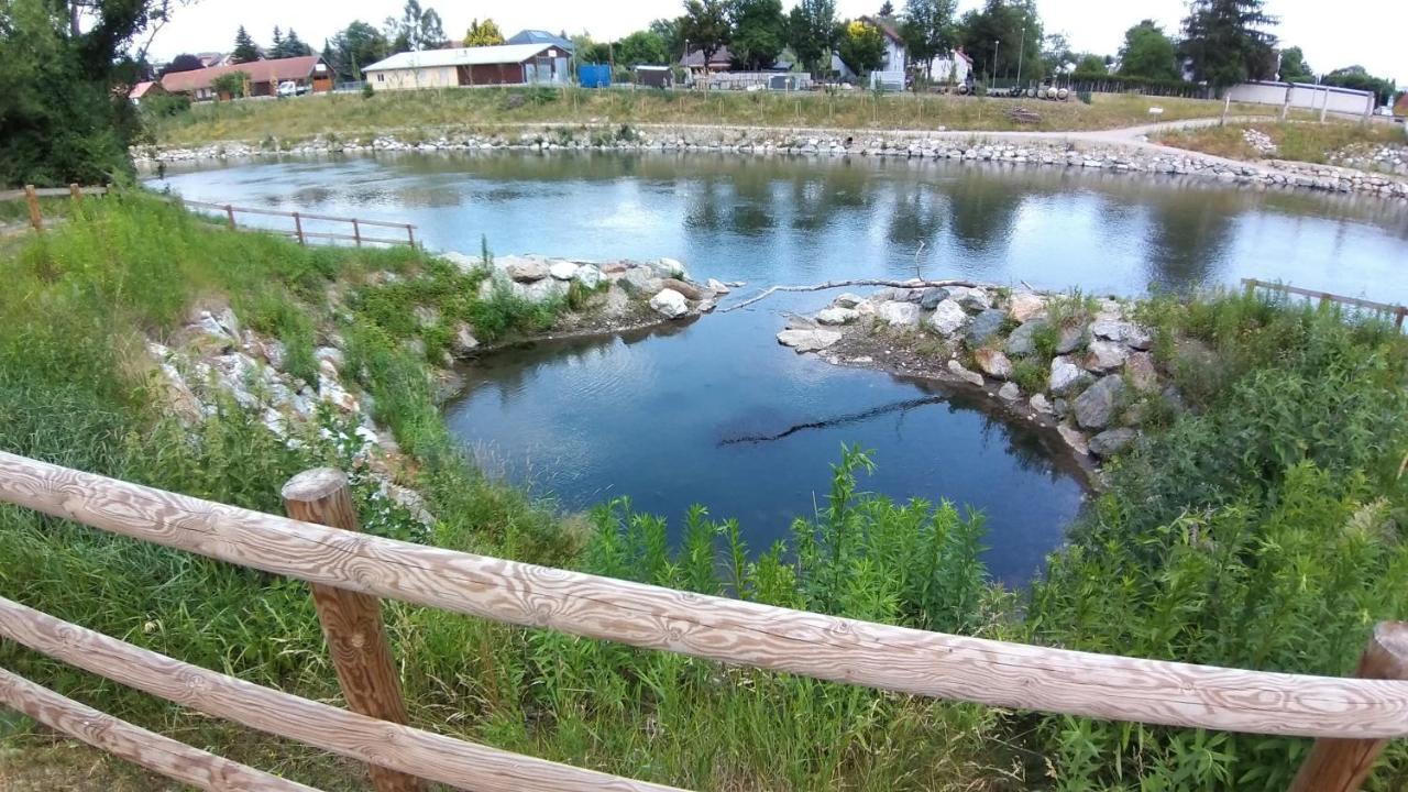 Geraumiger Wohnwagen Unter Baumen Neben Mur-Stausee Feldkirchen bei Graz Exterior photo